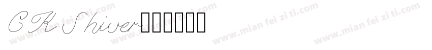 CK Shiver字体转换